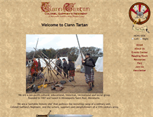 Tablet Screenshot of clanntartan.sitesneakpeek.com